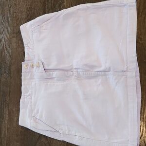 ASTR The Label Lilac Denim Wallace Mini Skirt Large